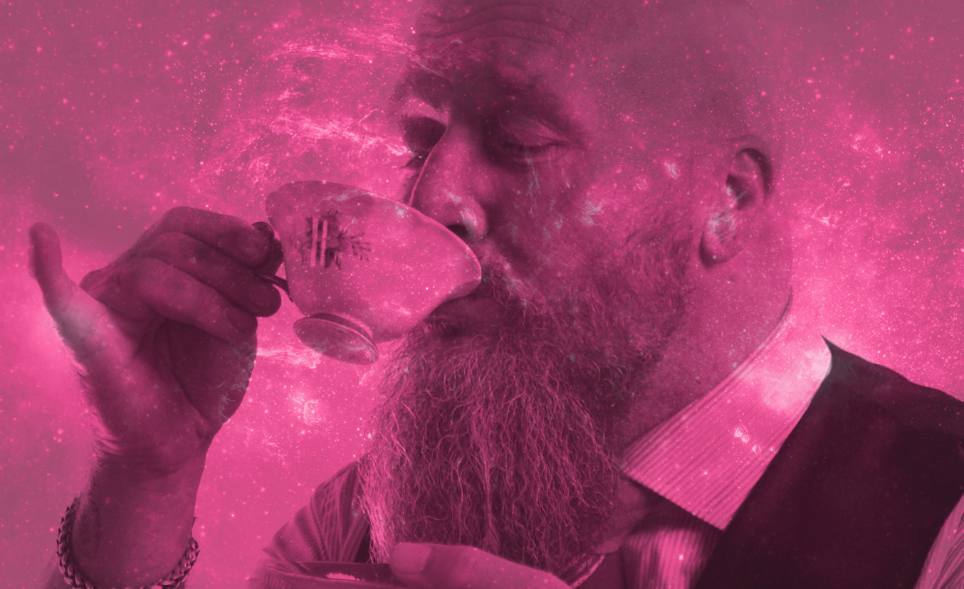 Mark Palmer OOHology, Drinking Cup of Tea